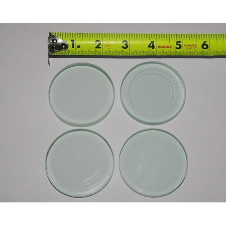 Fermentation, Fermenting Glass Jar Weights 4 Pack 2 1/2" to Fit a Wide Mouth Quart Jar, Made in the USA! Not china. By Picklemeister