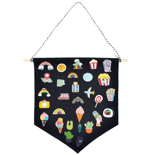 Wall Display Banner Blank Multifunctional Canvas Pin Banner Hanging Decoration
