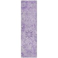 thumbnail image 2 of Addison Rugs Chantille Indoor/Outdoor Traditional Damask Lavender Washable Runner Rug, 2'3" x 7'6", 2 of 6
