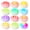 Multicolor, variant on Homemory 48 Pack 3” Flameless Led Floating Candles, 200+ Hour Battery Operated Flickering Waterproof Tealights for Cylinder Vases, Centerpieces at Wedding, Party, Pool, Holiday (Ivory Base)