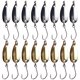 thumbnail image 3 of ColoMX 16 piezas vívidas ganchos de pescado herramientas creativas de pesca ganchos de hundimiento artificiales, 3 of 7