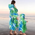 thumbnail image 3 of Hotiary Kids Hooded Poncho Towels, Boy Girl Soft & Absorbent Microfiber Beach Towel, Swimming Pool Changing Robe Bathrobe Bath Towel, 3 of 4