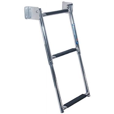Garelick Eez-In 3-19683 Telescoping Transom Ladder, 4-Step - Walmart.com