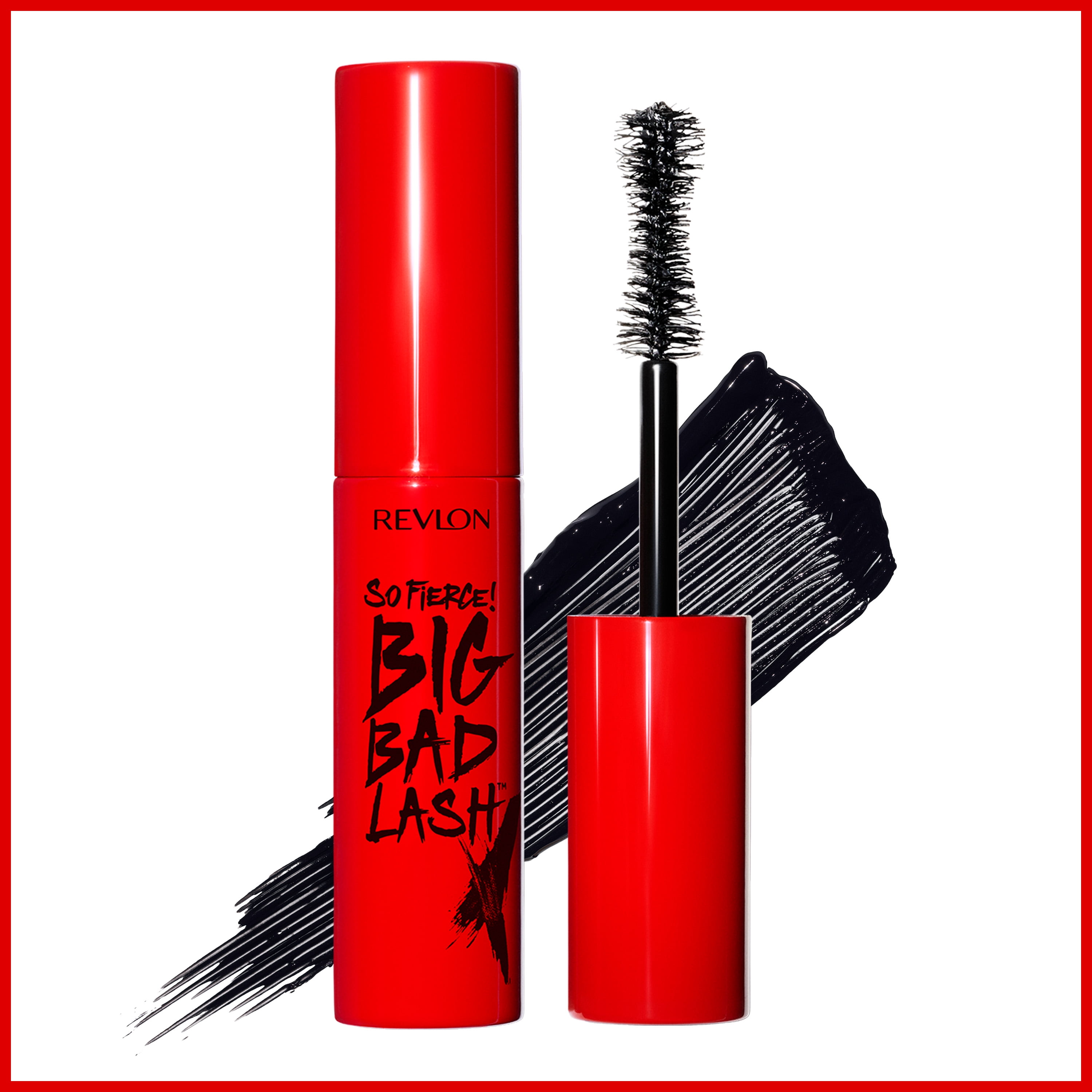 Revlon So Fierce! Big Bad Lash Mascara, Volumazing Darkening Eyelash Tint with Double Sided Brush - 760 Blackest Black