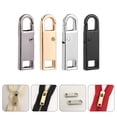 thumbnail image 3 of 4Pcs Professional Zipper Pulls Household Zipper Tabs Replaceable Zipper Repair Clothes Accessory, 3 of 9