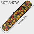 thumbnail image 3 of Dailycode Double Sided Oven Mitt with Loop Heat Resistant Kitchen Long Potholders 7" x 35" Orange Pineapple Pear, 3 of 6