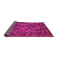thumbnail image 2 of Ahgly Company Indoor Square Abstract Pink Modern Area Rugs, 3' Square, 2 of 4