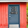thumbnail image 6 of Standard Plus Men's Locker Room Wall or Door Sign | Office Public Signage - Small, 6 of 9