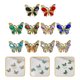 thumbnail image 2 of GOOHOCHY 10pcs Rhinestones Charms de uñas Mariposas Manicure Charms Decoración de arte de uñas, 2 of 8