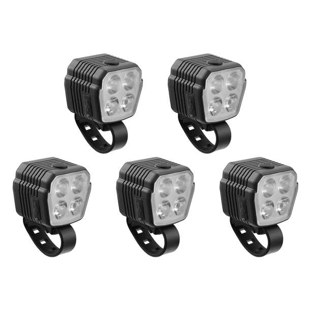 Luz delantera LED para bicicleta 7 modos de luz Carga USB Accesorios para ciclismo (Faros)