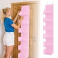 thumbnail image 1 of Over Door Hanging Organizer Multiple Pockets Storage Solution For Bedroom Closet Organization Home Textile Accessories, 1 of 3