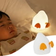 thumbnail image 1 of HOARBOEG Mignonne Veilleuse en Forme de D avec Support de Téléphone, Rechargeable par USB, 1 of 7