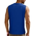 thumbnail image 7 of LIaqionyy Mens Shirts Sleeveless Button down Shirt Workout Muscle Tank Tops Casual Basic Summer Top Clothes, 7 of 7