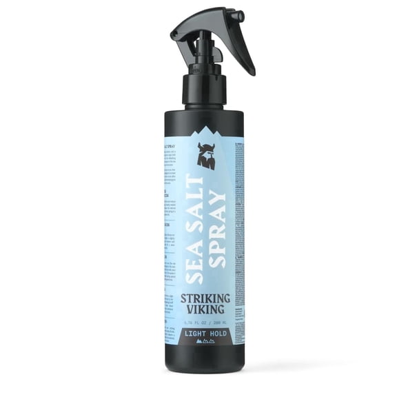 Striking Viking Hair Sea Salt Spray Light Hold Texturizing Volume 200ml Ocean Blue for Men
