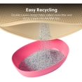 thumbnail image 4 of IGUOHAO Cat Litter Mat, Kitty Litter Trapping Mat, Honeycomb Double Layer Mats, No Phthalate, Urine Waterproof, Easy Clean, Scatter Control, Catcher Litter Tray Box Rug Carpet, 4 of 6