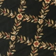 thumbnail image 4 of SAFAVIEH Lyndhurst Marshall Floral Border Area Rug, Black/Brown, 5'3" x 5'3" Round, 4 of 4