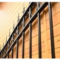 thumbnail image 4 of Aleko  12 ft. Prague Style Steel Swing Dual Driveway with Pedestrian Gate - Black, 4 of 12