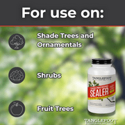 Tanglefoot Tree Pruning Sealer, 8oz Brushcap – Brush-On Tree Wound Sealer for Pruning, Trimming & Grafting – Weather-Resistant Sealant for Outdoor Tree Care