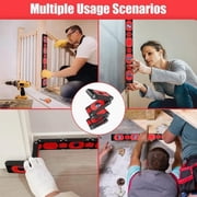 Multi-functional Foldable Level 28-Inch Multi-angle Measurement Precise Leveling Woodworking Tools