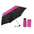 thumbnail image 4 of Portable Mini Umbrella, Compact 5-Fold Design With Lightweight Flat Shape For Sun & Rain Protection, Fuchsia For Travel, Pocket, Bag, Daily Use, 4 of 4