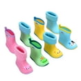 thumbnail image 3 of Wellies Niños Lluvia Lluvia Nieve Botas Calcetines Niños Bebé Niño Oso amarillo por 5 años, 3 of 8