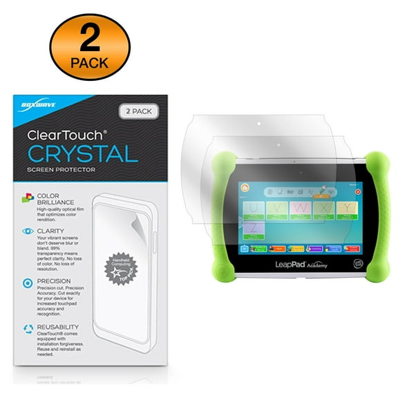 LeapFrog LeapPad Academy Screen Protector, BoxWave® [ClearTouch Crystal (2-Pack)] HD Film Skin - Shields From Scratches for LeapFrog LeapPad Academy