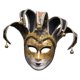 thumbnail image 4 of Máscara de Carnaval de Halloween, máscara facial, disfraz de tocado, máscara de cosplay, disfraz para fiesta, club nocturno, festival de puesta en esc Negro, 4 of 10