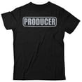 thumbnail image 2 of Movie Producer t shirt, reflective logo, film producer t shirt, 2 of 4