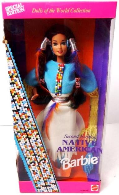 native american barbie collector edition