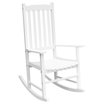 Vineego Outdoor Patio Weather Resistant Rocking Chair, White - Walmart.com