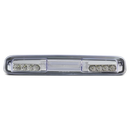 Classic Lcd - For 1999 to 2007 Chevy Silverado / GMC Sierra 15002500 / 3500 HD / Classic Center High Mount 3D LED Bar Third 3rd Tail Brake Light+Cargo Lamp 00 01 02 03 04 05 06 Chrome