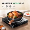 thumbnail image 3 of DishDelight Induction Pots and Pans Set Non Stick, 12 Piece Kitchen Cookware Sets, Nonstick Granite Cooking Set with Frying Pans Saucepans, Black, 3 of 8