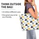 thumbnail image 2 of Balery Cute Elephant Bolsa Tote Estilo Estético con Cremalleras, Bolsa de Hombro, Bolsa de Compras Grande y Plegable, 2 of 8