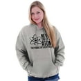 thumbnail image 3 of Never Trust An Atom Science Nerd Joke Hoodie Sweatshirt Women Men Brisco Brands M, 3 of 6