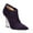 Purple, variant on XYD Women Pointy Closed Toe Fashion Transparent High Heels Ankle Booties Side Zipper Event Party Formal Shoes Size 7 Purple