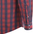 thumbnail image 4 of Camisa Vaquera Wrangler Hombre Manga Larga G60 rojo EG, 4 of 6