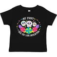 thumbnail image 3 of Inktastic My 1st Dia De Los Muertos with Sugar Skulls and Flowers Boys or Girls Toddler T-Shirt, 3 of 5