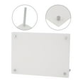 thumbnail image 3 of MYG Acrylic Photo Frame Poster Certificate Holder Display Stand Desktop Ornament, 3 of 9