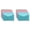 Light blue*2, variant on 2pcs Snap Button Document Bag Transparent File Holder for Office School and Business Use Plastic Organizer for Easy Document Storage