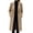 Khaki, variant on THNCYX Women's Long Winter Coat Single Breasted Peak Lapel Trench Coats S-2XL