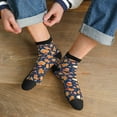 thumbnail image 3 of Fuzoiu Gingerbread Delights Print Adult Socks, Crew Moisture-wicking Socks, Unisex Cushion Crew Socks,Casual Sports Ankle Socks, 3 of 7