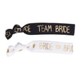 thumbnail image 5 of Bride Hair Ties, Fine Workmanship Portability Hair Ties  For Bachelor Party Decoration For Wedding Decoration Black White HM2242301, 5 of 8