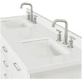 thumbnail image 4 of Ariel D061dwqrvo Kensington 61" Free Standing Double Rectangular Basin Vanity Set - White, 4 of 7