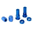 thumbnail image 5 of jiaping 6pcs Motorcycle Blue Tyre Wheel Valve Stem Caps Cover Rim Lock Nuts CNC Machined, 5 of 6