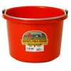 Miller Manufacturing 8qt Red Plastic Buckets