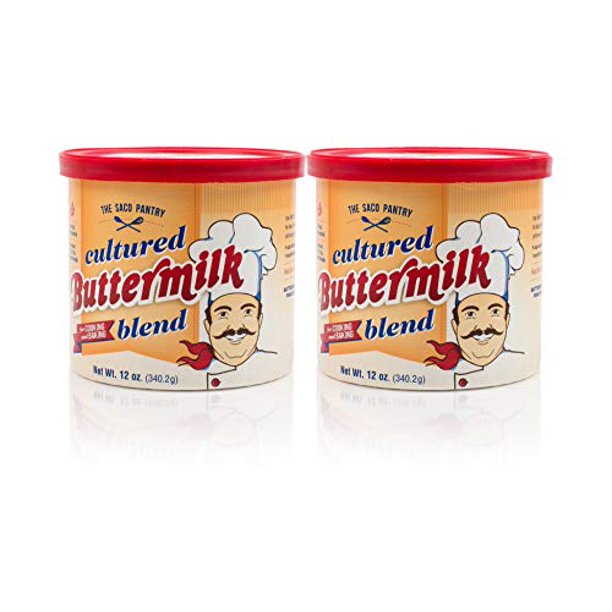 SACO Pantry Cultured Buttermilk Blend, for Cooking and Baking, LowFat