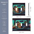 thumbnail image 3 of Dailycode Light Switch Plate Covers 2 Gang Wall Plate Plastics Outlet Covers for Kitchen Home Office Decor Summer Vibing Family Drive Car, 3 of 8