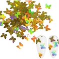 thumbnail image 4 of Mariposa Nail Art Glitter Lentejuelas 12 Colores 3d Holográficas Mariposa Calcomanías De Uñas Escamas Para Uñas Acrílicas Paillettes De Manicura Brillos Ultrafinos Para Uñas, 4 of 5