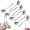 8 Pcs, variant on Stainless Steel Soup Spoon Set, 2/4/8 Pk, Heavy-Duty Deep Spoons, Mirror-Polished Dishwasher Safe for Cereal, Dessert & Pho