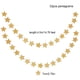 thumbnail image 3 of Wosthever Colgante de estrella de 6 piezas, adorno colgante de brillo Extra fino, regalo creativo, suministros para fiestas, accesorios de Type3 NO3, 3 of 5
